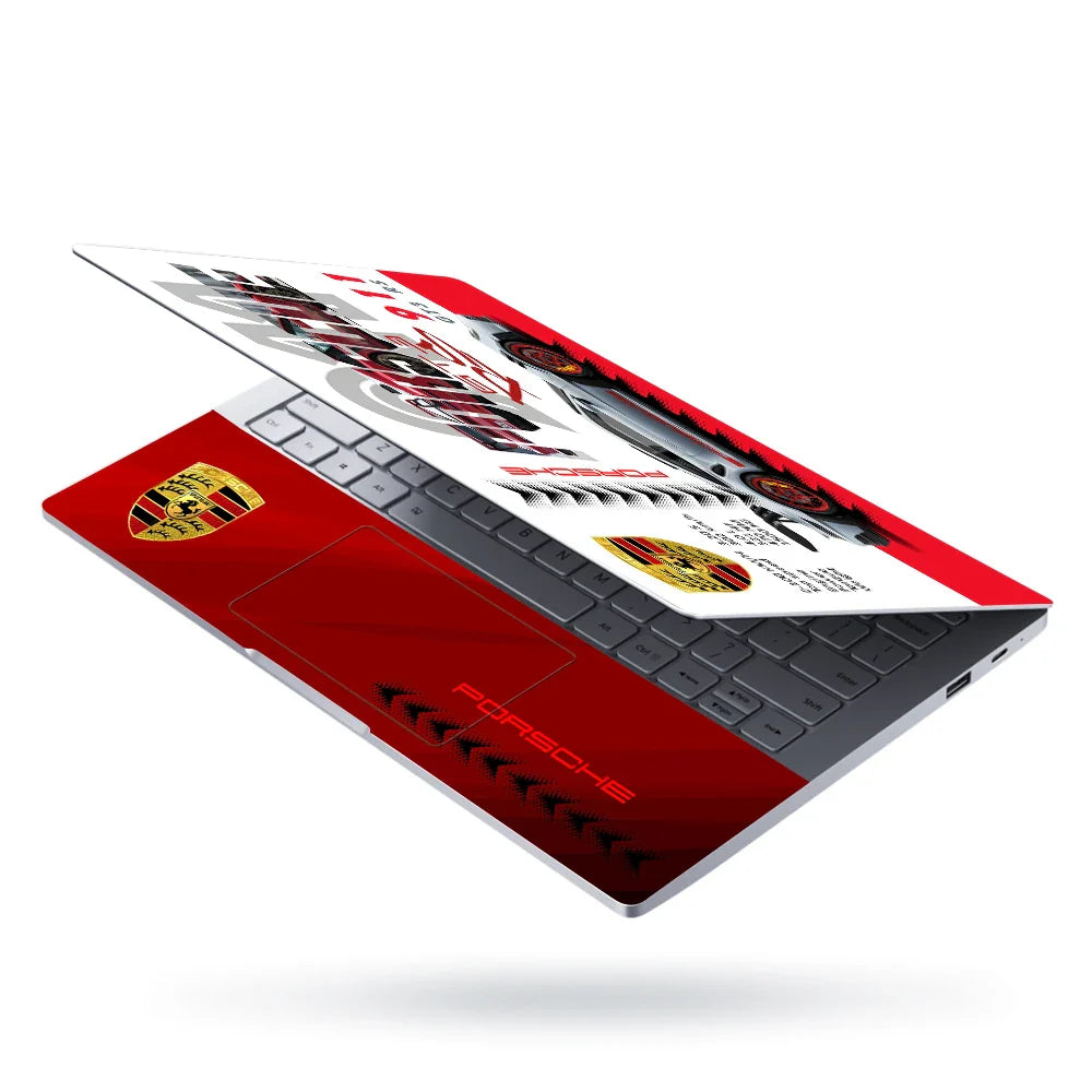 Universal Laptop Skin - Porsche GT3 RS Racing Red