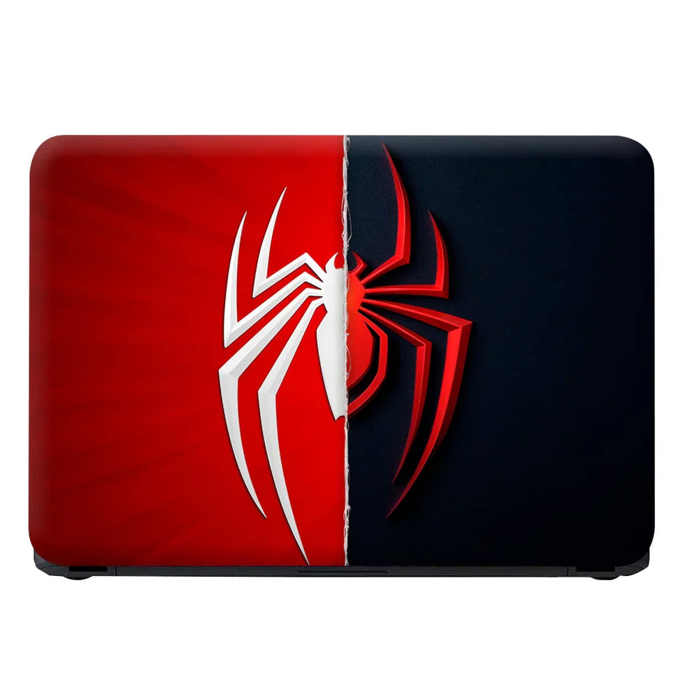Universal Laptop Skin - Spider-Man Logo Red Black