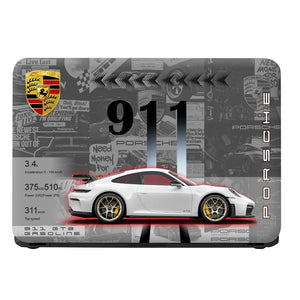 Universal Laptop Skin - Porsche 911 Classic Grey