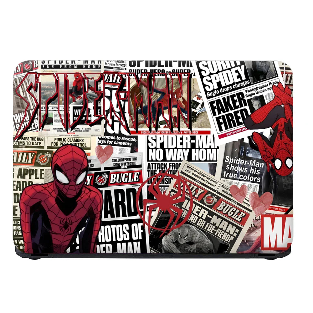 Universal Laptop Skin - Spiderman Comic Collage