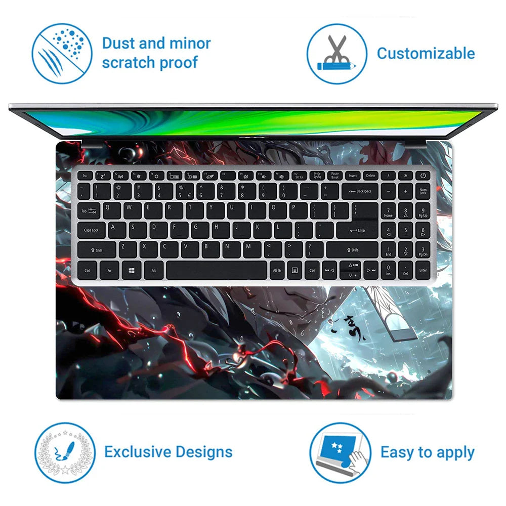 Universal Laptop Skin - Red Demon