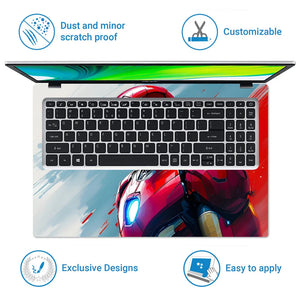 Universal Laptop Skin - Iron Man in Red Suit