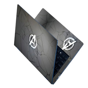 Universal Laptop Skin - Avengers on Grey Stone