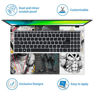 Universal Laptop Skin - Deadpool Wolverine Art