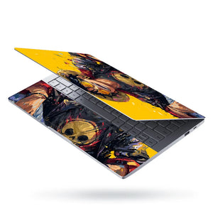 Laptop Skin - Vibrant Anime Character Joyful Expression