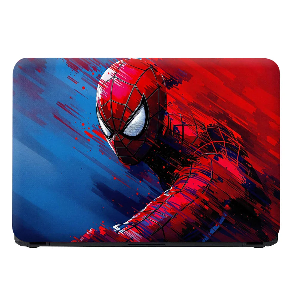 Universal Laptop Skin - Red and Blue Spider