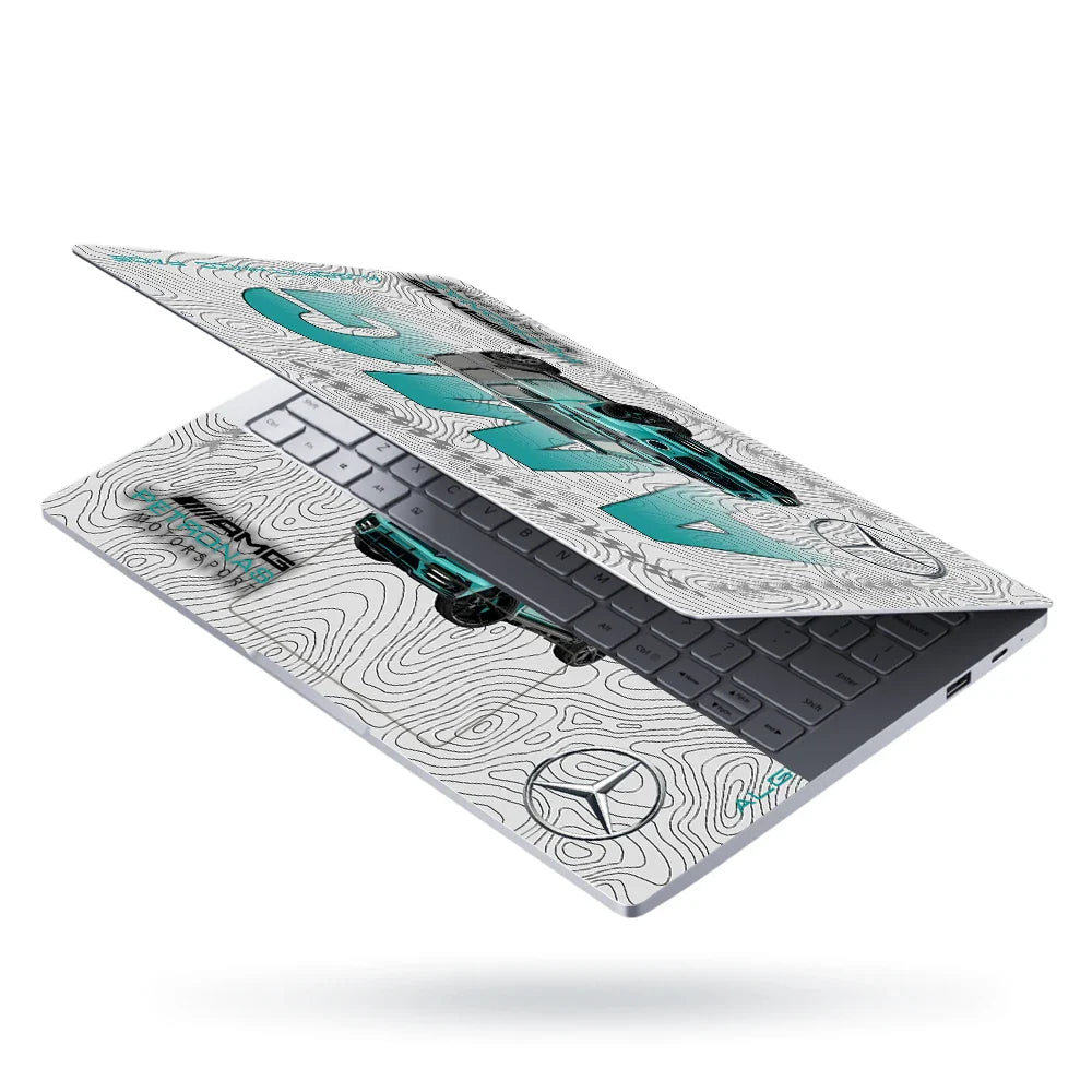 Universal Laptop Skin - Mercedes AMG G63 Teal