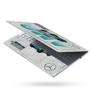 Universal Laptop Skin - Mercedes AMG G63 Teal