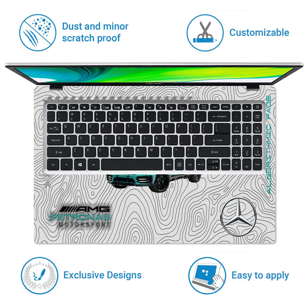 Universal Laptop Skin - Mercedes AMG G63 Teal
