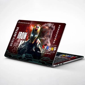 Universal Laptop Skin - Iron Man Stark Never Settle