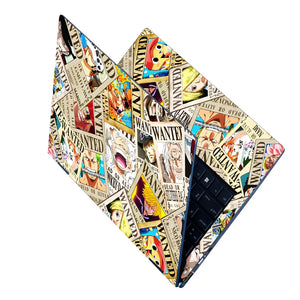 Laptop Skin - Vibrant Anime Character Wanted Posters