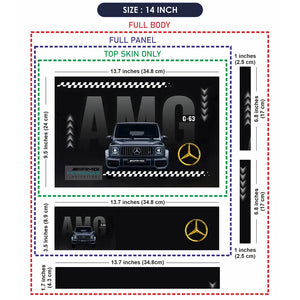 Universal Laptop Skin - Mercedes AMG G63 Black