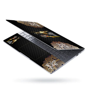 Universal Laptop Skin - Trishul and Om Spiritual Art