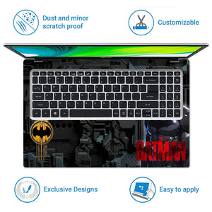 Universal Laptop Skin - The Batman & Joker