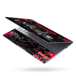 Laptop Skin - Roronoa Zoro Three Sword Graffiti