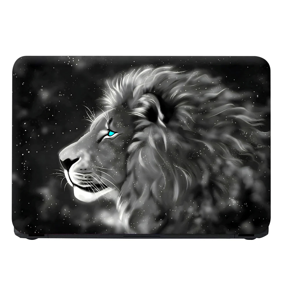 Universal Laptop Skin - Galaxy Tiger Blue Eyes