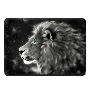 Universal Laptop Skin - Galaxy Tiger Blue Eyes