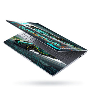 Universal Laptop Skin - Aston Martin F1 Speed Art