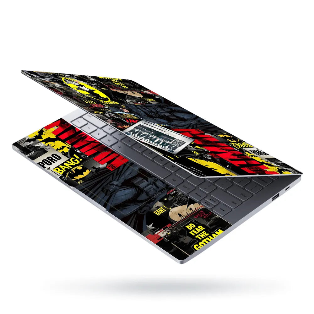 Laptop Skin - Bold Comic Batman Noir Style Artwork