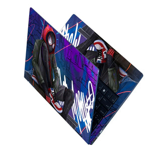 Universal Laptop Skin - Spider Hoodie Shoe Lace