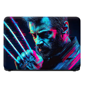 Laptop Skin - Vibrant Digital Portrait Heroic Mood
