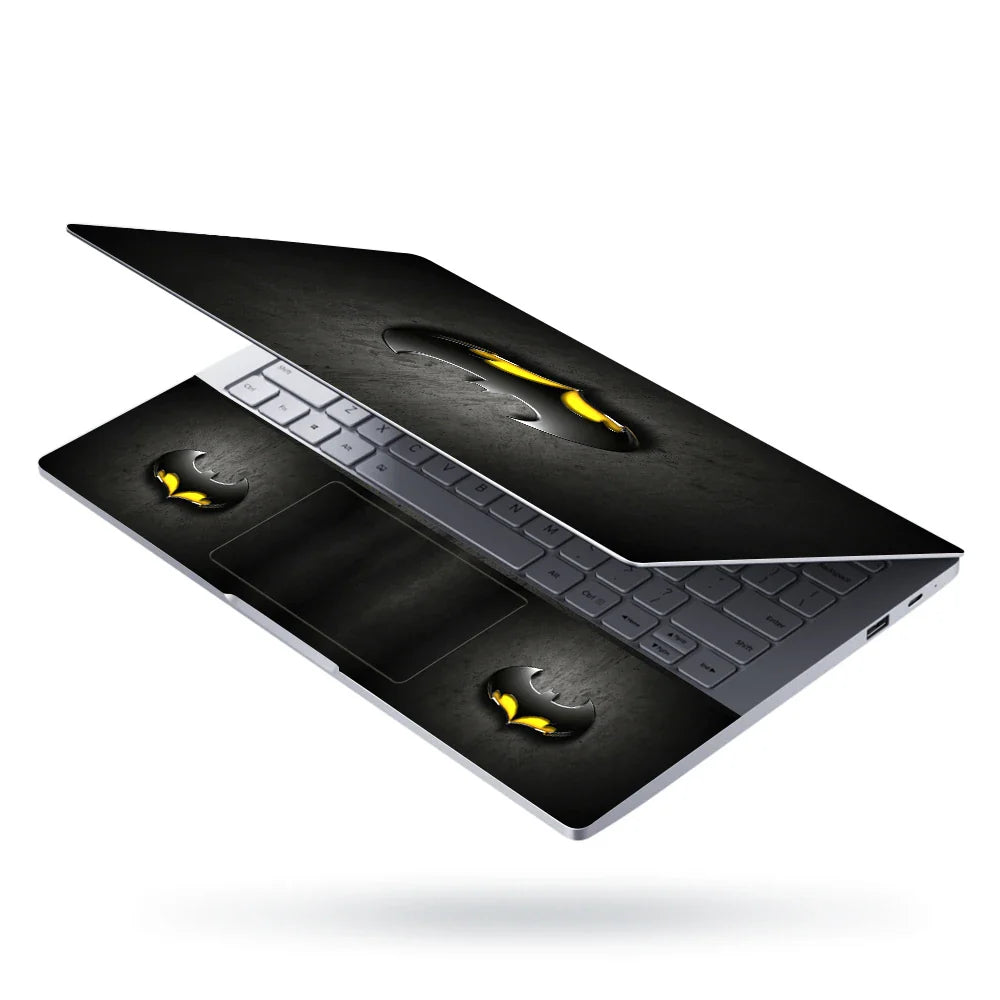 Universal Laptop Skin - Batman Logo Yellow