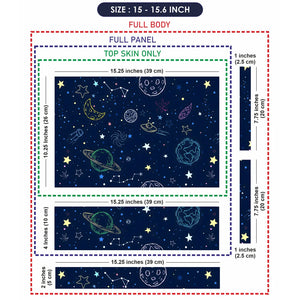 Universal Laptop Skin - Planet Space