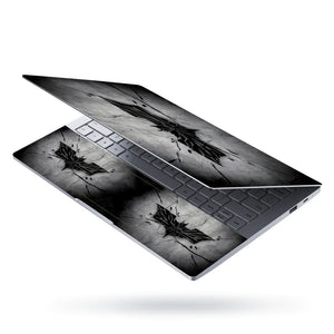 Universal Laptop Skin - Black Batman Abstract