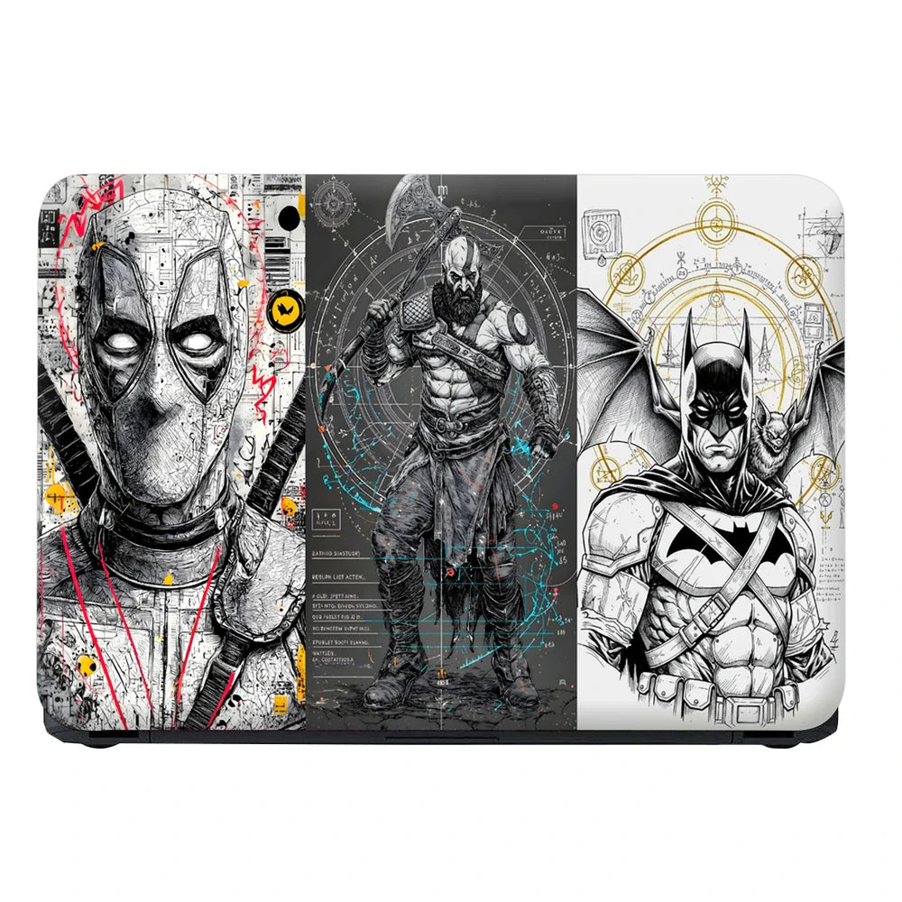 Universal Laptop Skin - Deadpool Wolverine Art