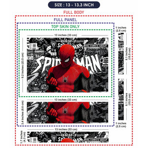 Universal Laptop Skin - Spiderman Action Pose