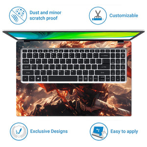 Universal Laptop Skin - Raging Demon