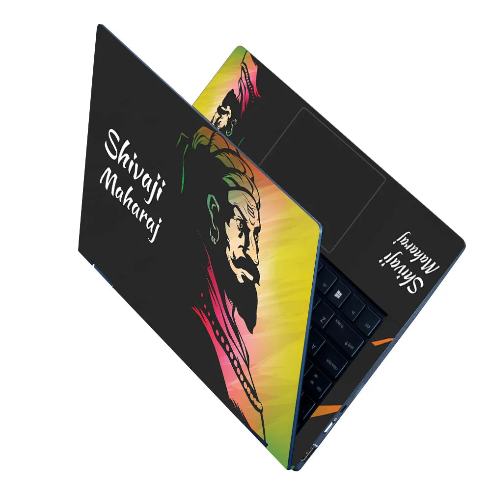 Universal Laptop Skin - Shivaji Maharaj Artwork