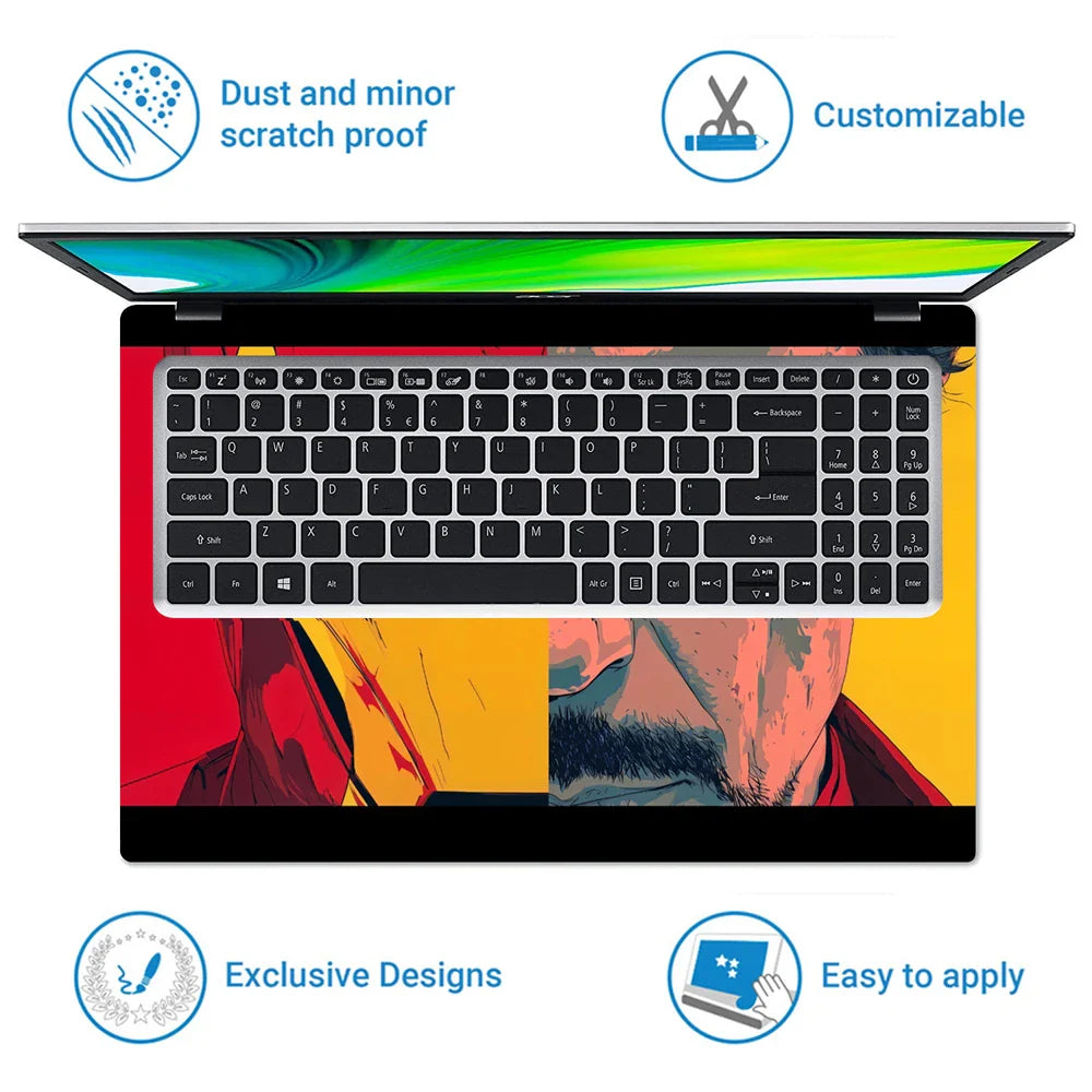 Universal Laptop Skin - Iron Man Tony Stark