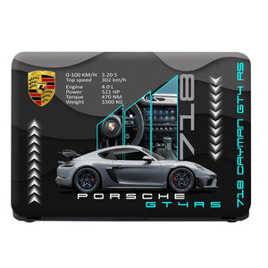 Universal Laptop Skin - Porsche 718 Cayman Style