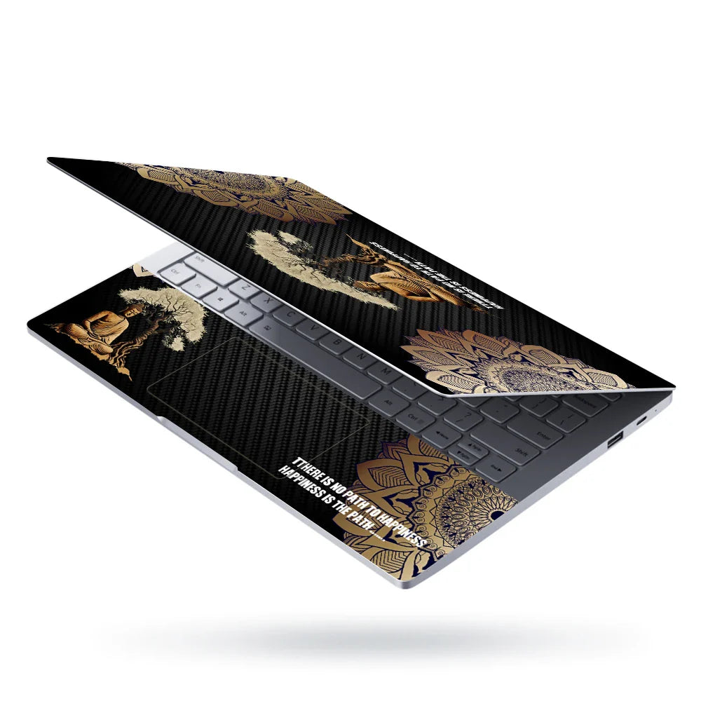 Universal Laptop Skin - Meditating Buddha Mandala