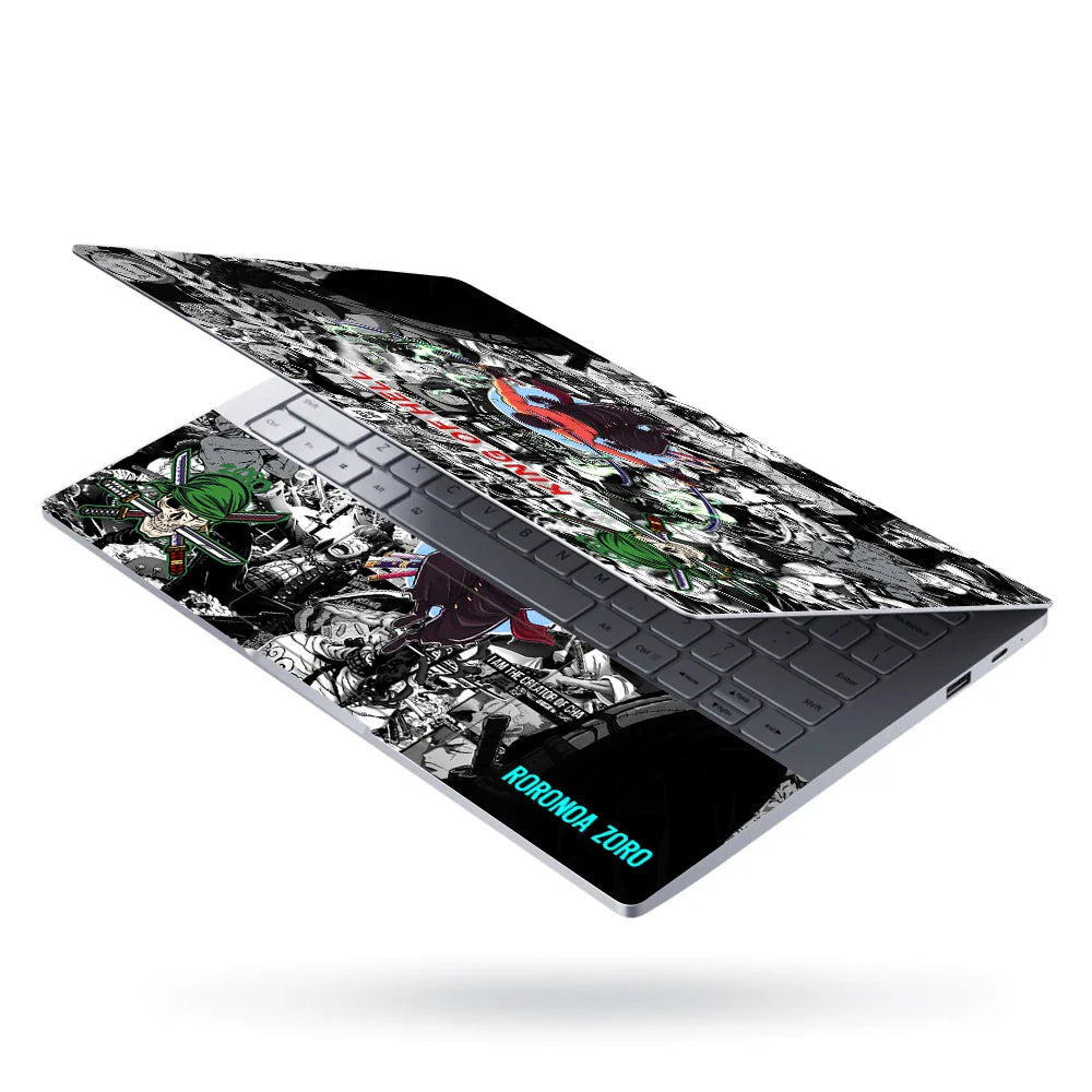 Universal Laptop Skin - Zoro King of Hell Anime Collage
