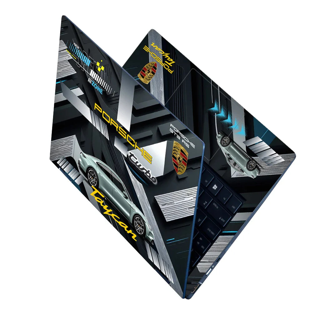 Universal Laptop Skin - Porsche Taycan Turbo