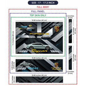 Universal Laptop Skin - Porsche Taycan Turbo