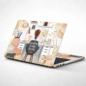 Universal Laptop Skin - Working on My Dreams