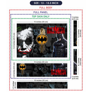 Universal Laptop Skin - The Batman & Joker