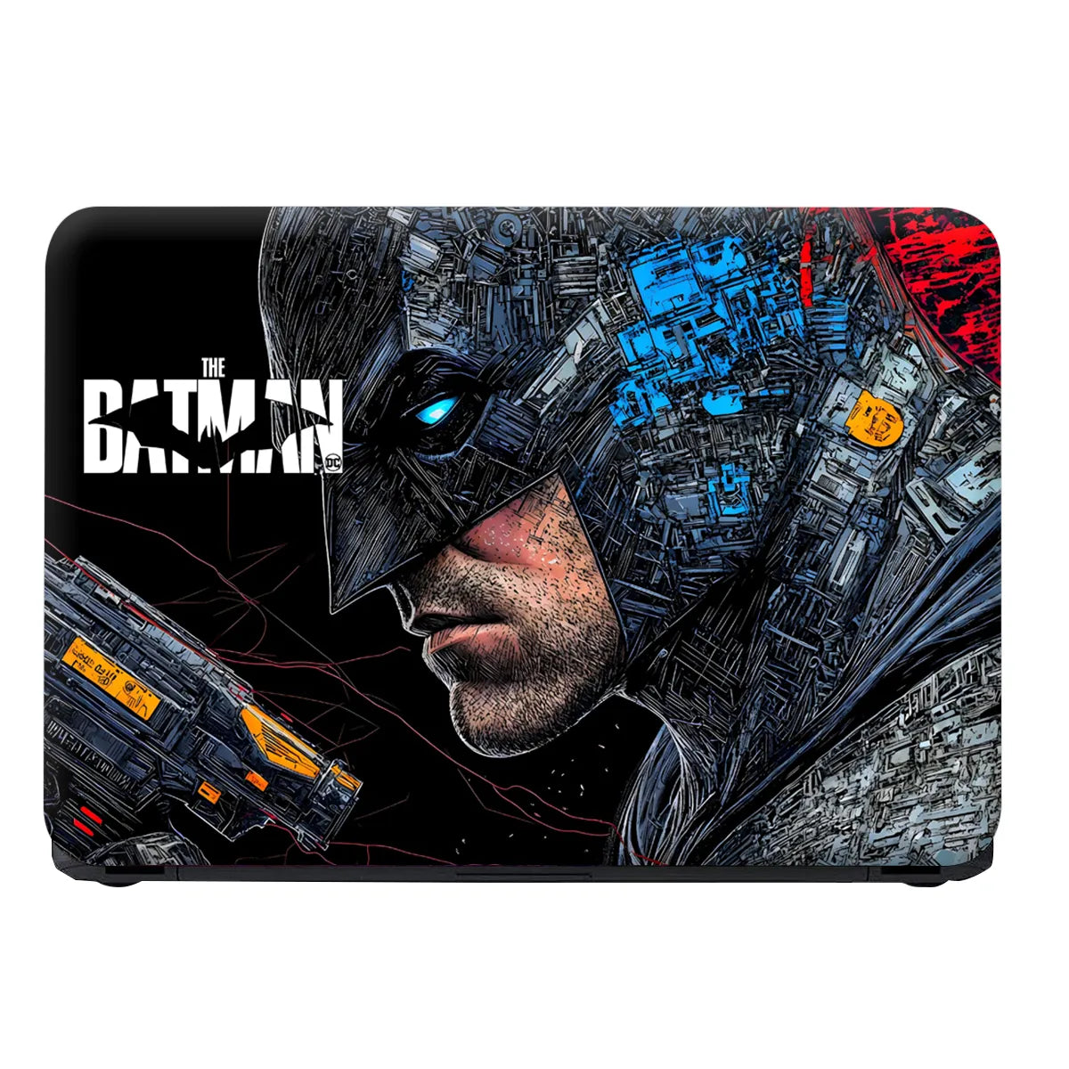 Laptop Skin - Futuristic Comic Batman Dark Mood