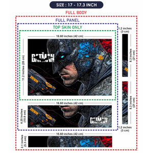 Laptop Skin - Futuristic Comic Batman Dark Mood