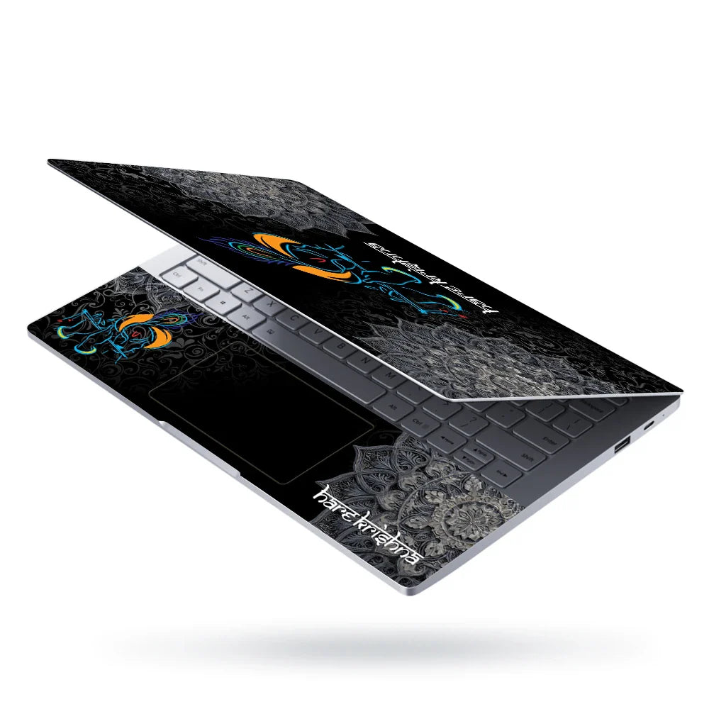 Universal Laptop Skin - Hare Krishna Divine Art