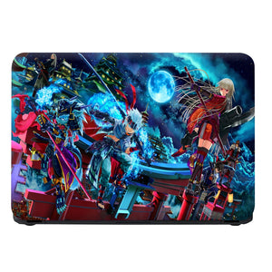 Universal Laptop Skin - Futuristic Anime Battle Art