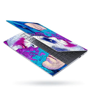 Laptop Skin - Vibrant Comic Style Hero Faceoff