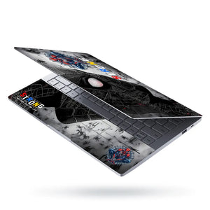 Laptop Skin - Dynamic Comic Spider-man Black Energy