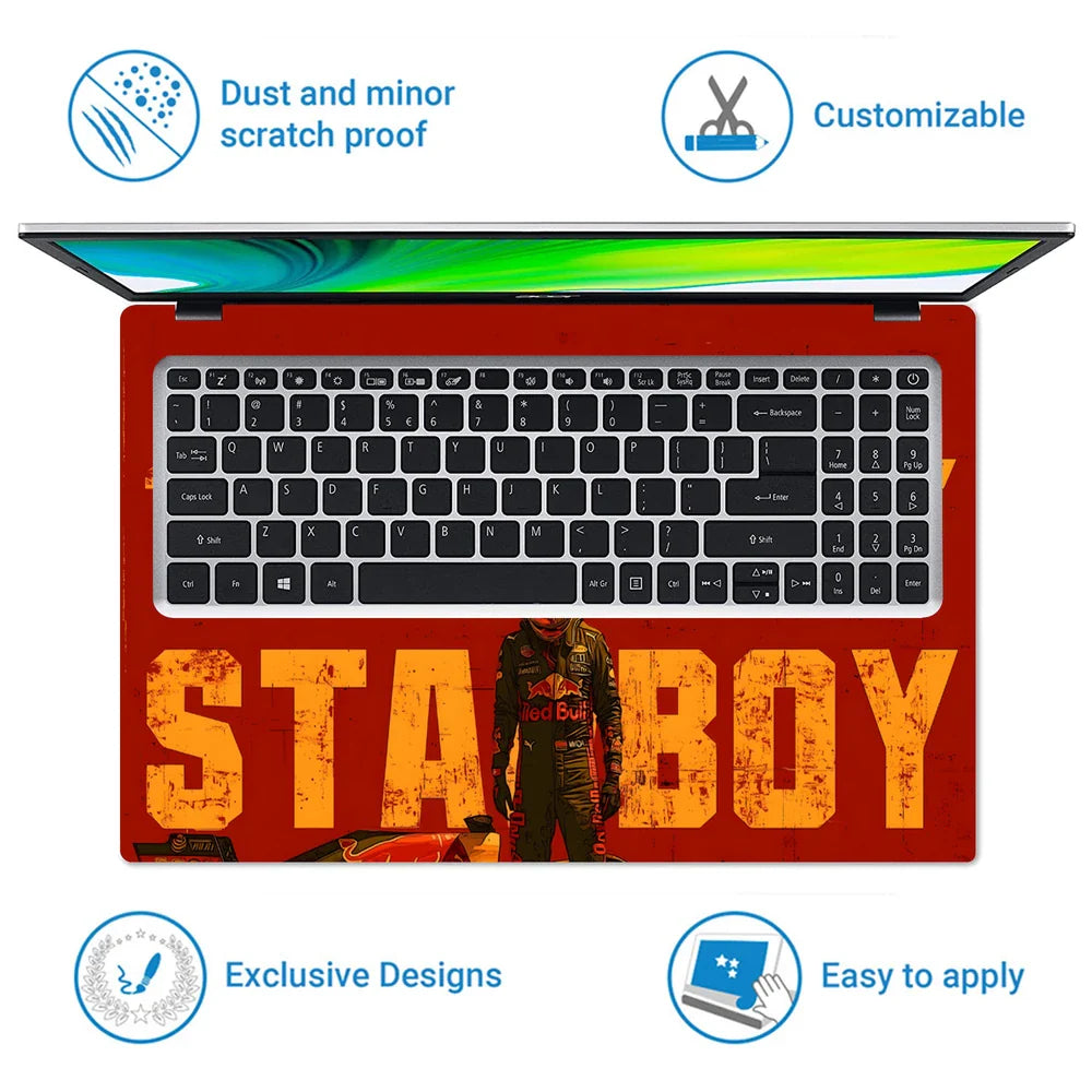 Universal Laptop Skin - Redbull Starboy