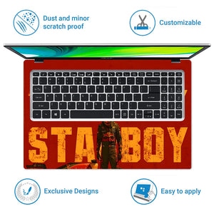 Universal Laptop Skin - Redbull Starboy