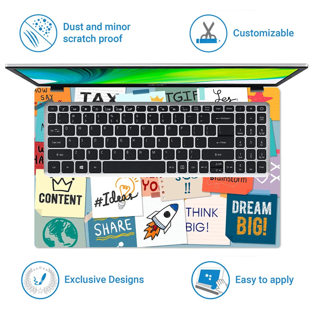 Universal Laptop Skin - Content Is King