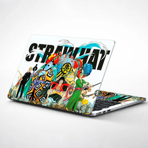 Laptop Skin - Vibrant Manga Adventure Colorful Characters